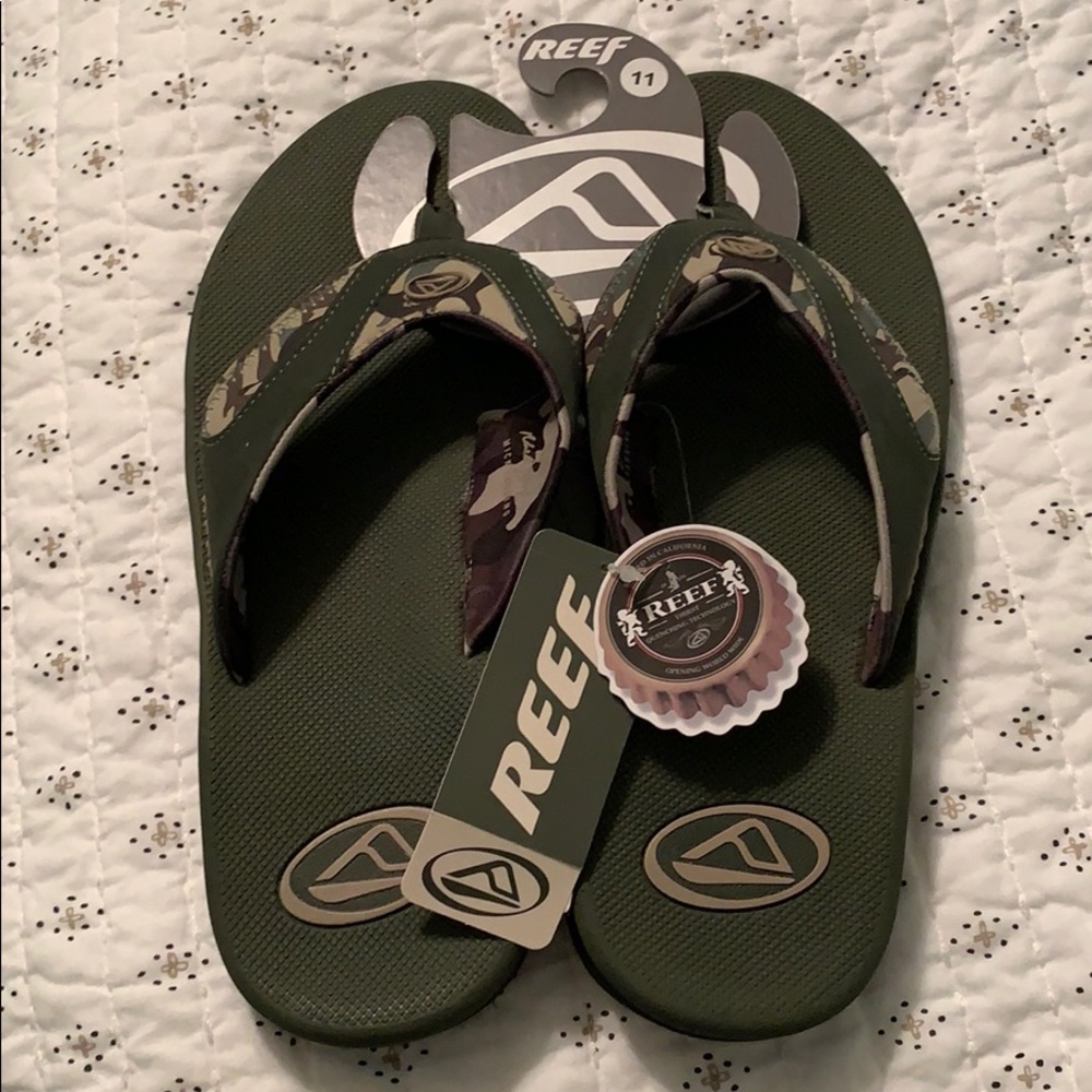 Men’s Reef Slides with bottle opener